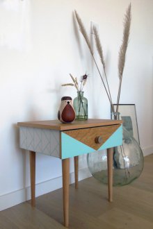 Самозалепващ се филм с геометричен принт