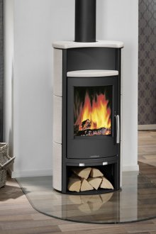 Herd in einem Topfbauchofen