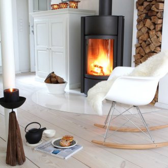 Eisenofen im Innenraum