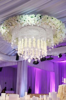 Декор полилей цветя