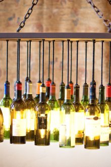 Декор на полилей в индустриален стил