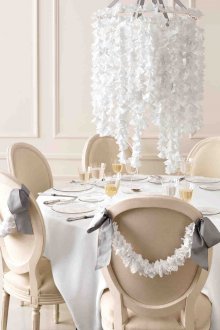 Декор на полилей за дантела