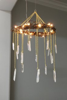 Декорация за зимен полилей