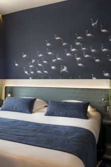 Kepala katil lembut lembut