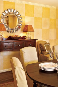 Класическа картина на стената