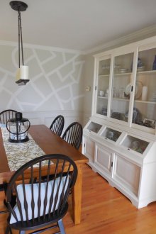 Рисуване на стената на кухнята