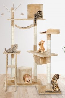 Котешки хамак с надраскване