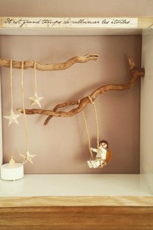 Декор рамки за снимки с клонове