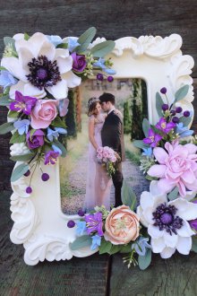 Глина фото рамка декор