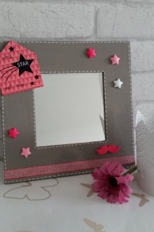 Декор за рамки за снимки с пластмасови фигури