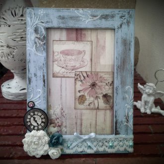 Декорация от фоторамка от плат