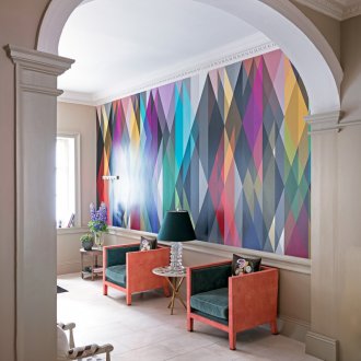 Ярка декорация на коридора