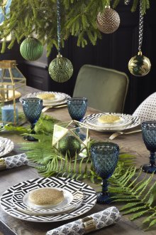 Нова година украса на маса 2019