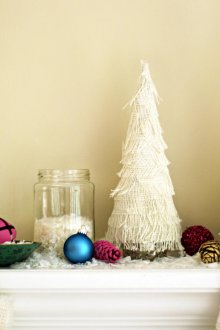 Новогодишен декор на апартамента с плат