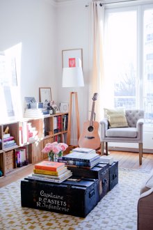 Furnishing and interior of a studio apartment