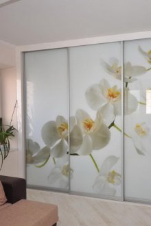 Гардероб с плъзгане с фотопринт