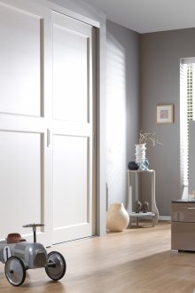 Гардероб за плъзгане в интериор