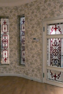 Stained glass windows and doors
