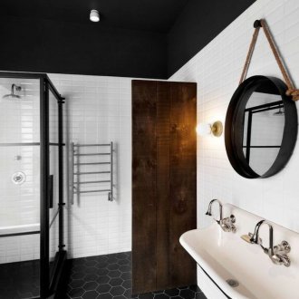 Черна баня в стил Арт Нуво