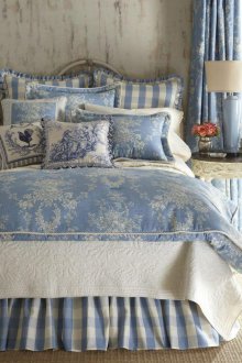 Bilik kanak-kanak di Provence biru gaya