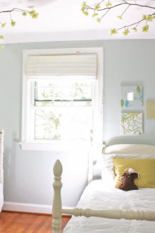 Bilik kanak-kanak di gaya Provence adalah kecil