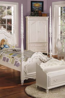 Bilik kanak-kanak di gaya Provence diukir