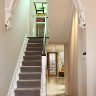 Вътрешна арка с декор