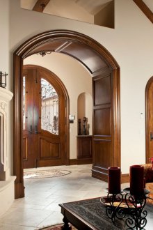 Дървена вътрешна арка