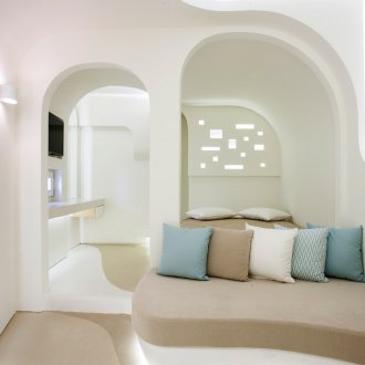 Арка интериор в стила на футуризма