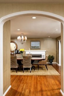 Вътрешна арка с пластмасова облицовка