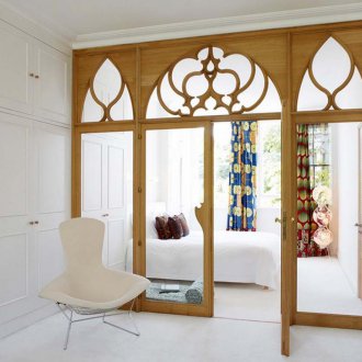 Вътрешна вътрешна арка в ориенталски стил