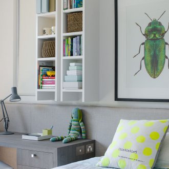 Дизайн на детска стая с картинка