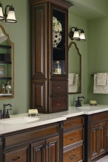 Мебели за баня в английски стил