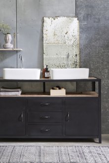 Мебели за баня черни