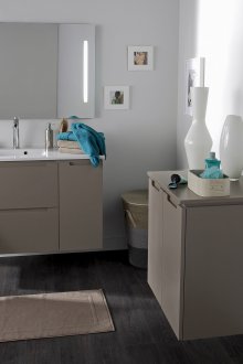 Мебели за баня непрозрачни