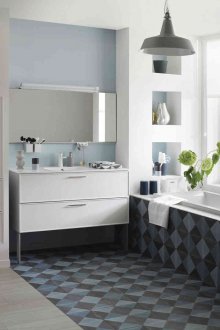 Пластмасови мебели за баня