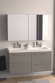 Мебели за баня сиви