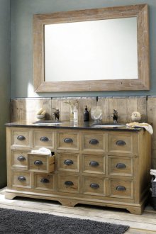 Мебелите за баня са стари