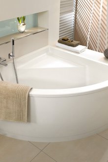 Akrilik tab mandi sudut