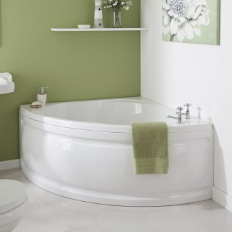 Tab mandi penjuru separuh bulatan