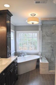 Lokasi mandi di sudut