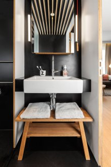 Интериор на студио в банята