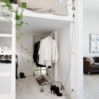 Зониране на спалня за всекидневна