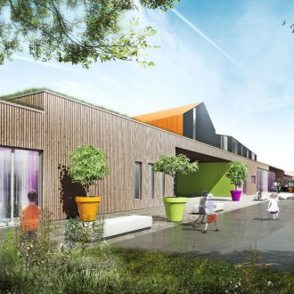 Kindergarten Hofgestaltung