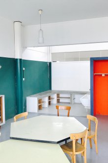 Das Design der Gruppe im Kindergarten