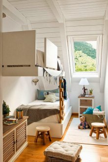 Таванска детска стая за двама