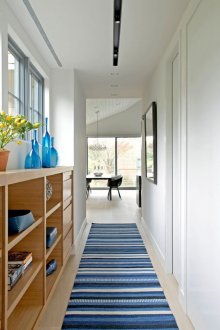 Килим в интериора на коридора