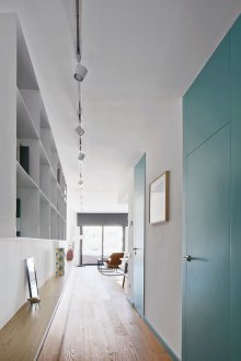 Интериор на коридора в стил Арт Нуво