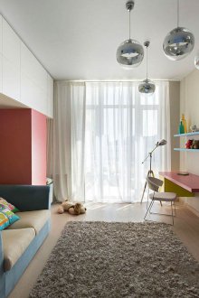 Perabot modular untuk zon kanak-kanak