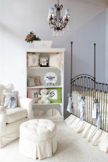 Kawasan kanak-kanak Provence di ruang tamu